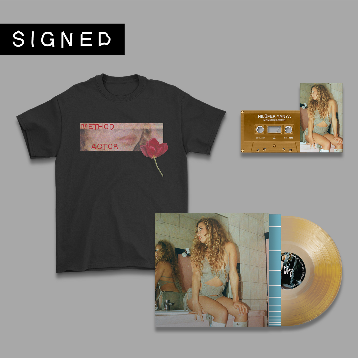 VINYL + CASSETTE + TEE BUNDLE